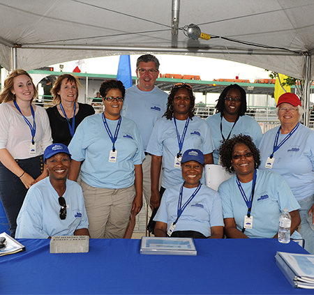 Volunteers from Quicken Loans