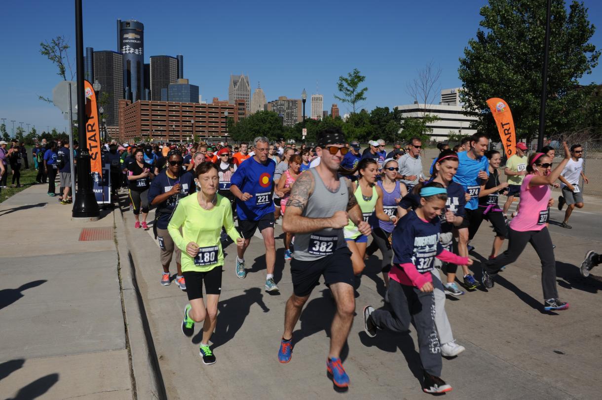 Riverfront Run Detroit Riverfront Conservancy