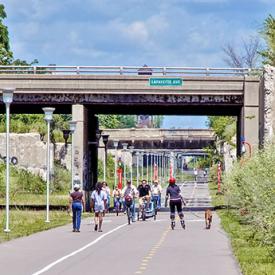 Dequindre Cut - Image by Ken Cobb (copyrighted)