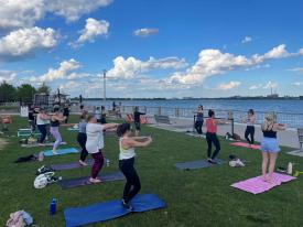 Barre by the Beach  Detroit Riverfront Conservancy