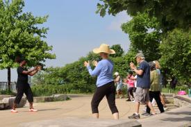 Free Tai Chi Class in Bryant Park